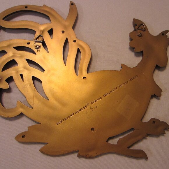 Golden Roosters Syroco USA Mid Century Composed Decor - Picture 3 of 12